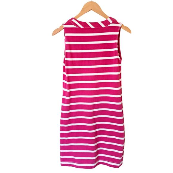 Kate Spade Tropez Striped Sleeveless Mini Dress Rio Pink & White Small - Picture 8 of 10